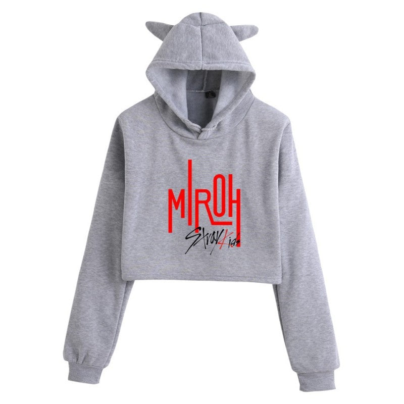 In 2019, the Korean fashion lady cat ear hoodie by Stray Kids is a Korean male group